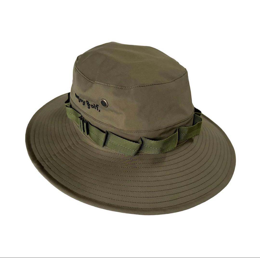 8G SHOOT 8G SAFARI HAT ゴルフハット カーキ