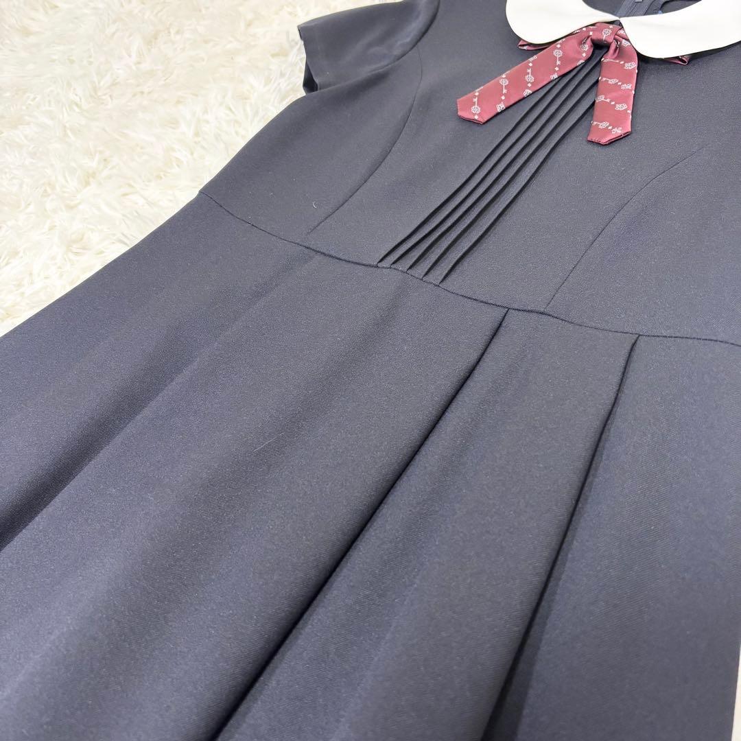 【極美品】CHOPIN ワンピース　ジャケット　ドレス　卒業式　160 ネイビー