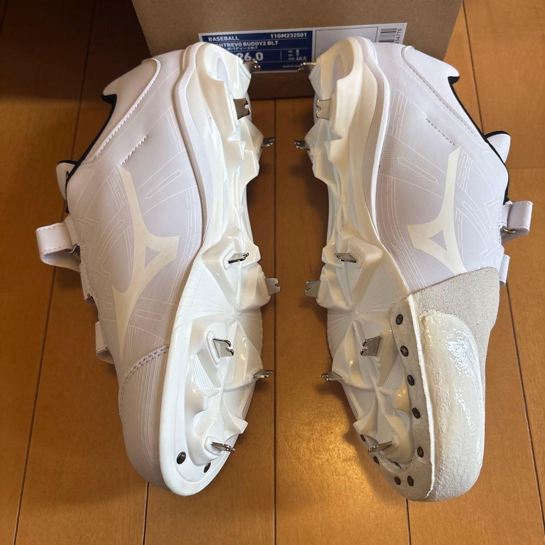 ライトレボバディー2ベルト　ミズノ　野球　白