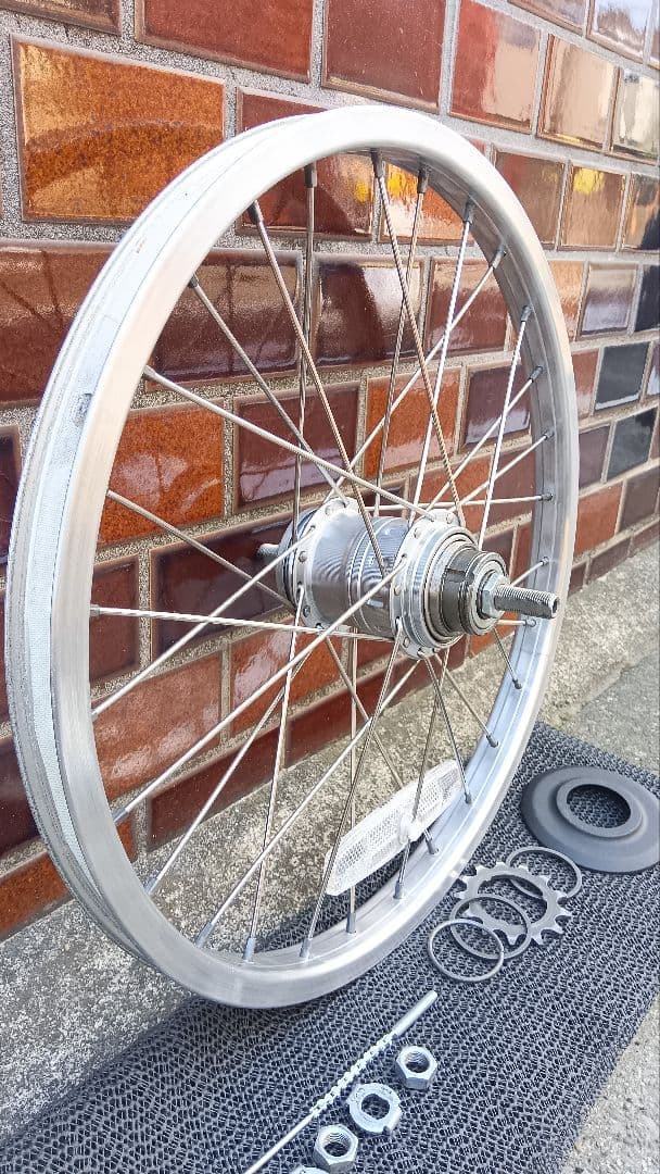 BROMPTON ブロンプトン純正後輪完組ホイル フルセット