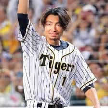 阪神タイガース　#1 鳥谷敬内野手　ユニホームシャツ