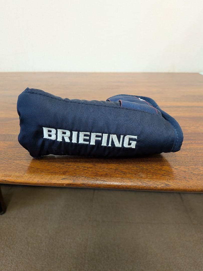 BRIEFING キャディバッグ ネイビー　パターカバー付