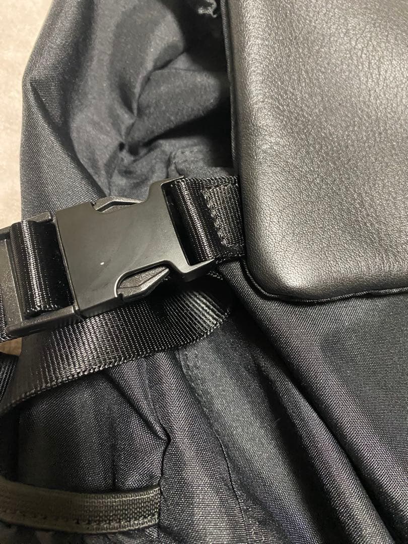 【BURLAPOUTFITTER×ear】レザーコンビライトリュック