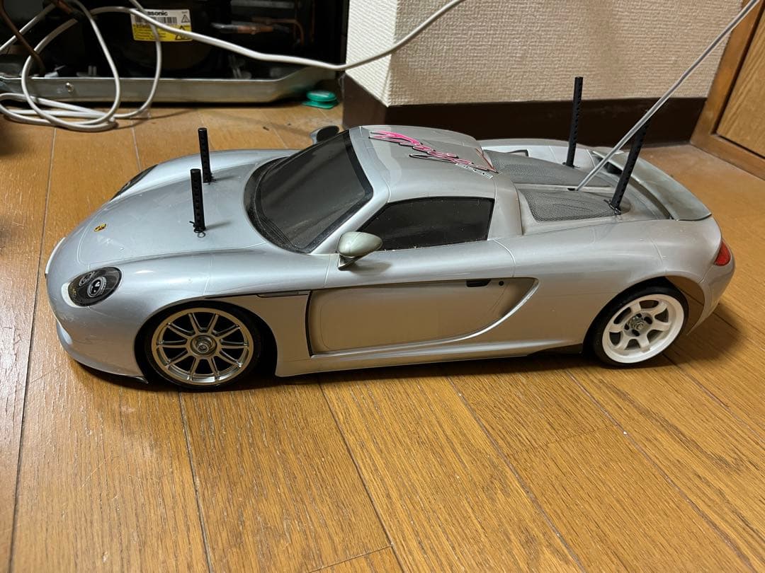 フタバ2PL-2.4Gプロポセット搭載、タミヤM05ミニクーパー赤 タミヤ