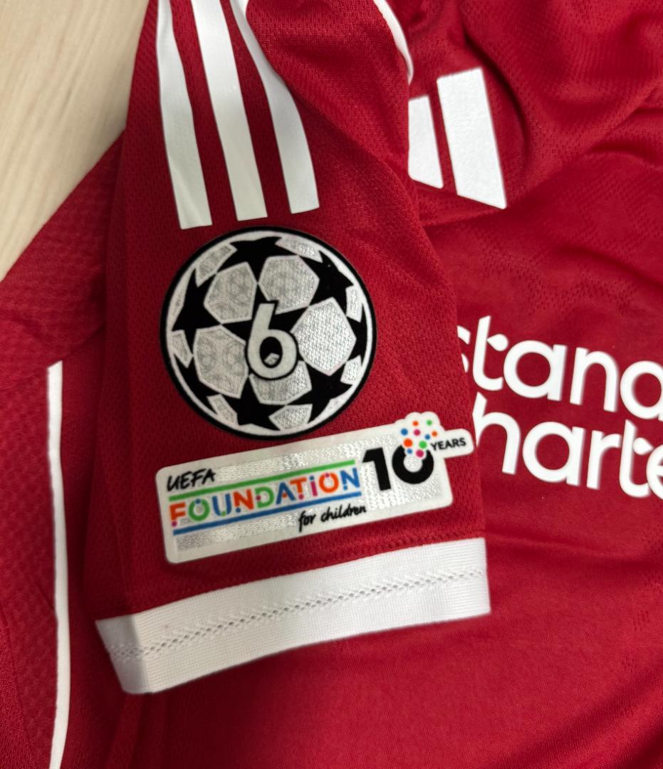 25/26 リヴァプール  ユニフォーム VAN DIJK XLサイズ