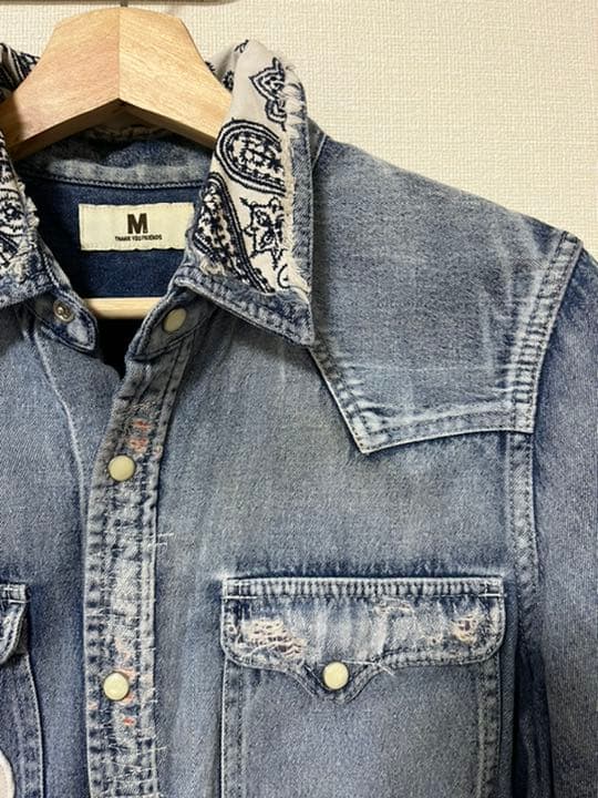 デニムシャツ　TAKUYA∞ UVER