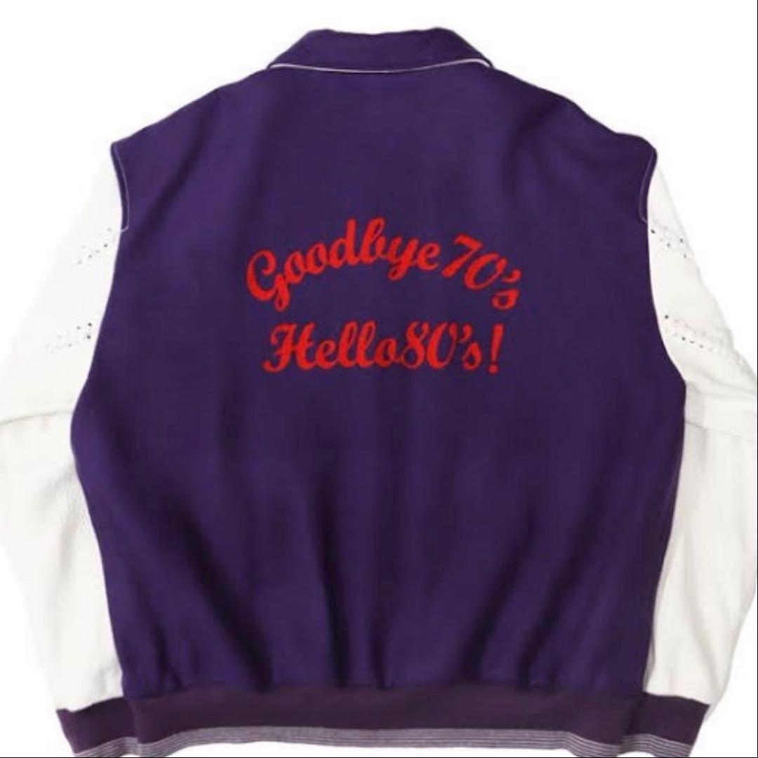 ぢ*o様 dairiku 21aw スタジャン レザー ブルゾン