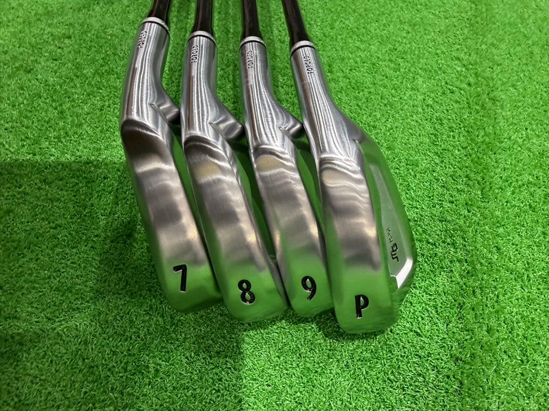 極美品　三浦技研 TC101アイアンP〜7番まで