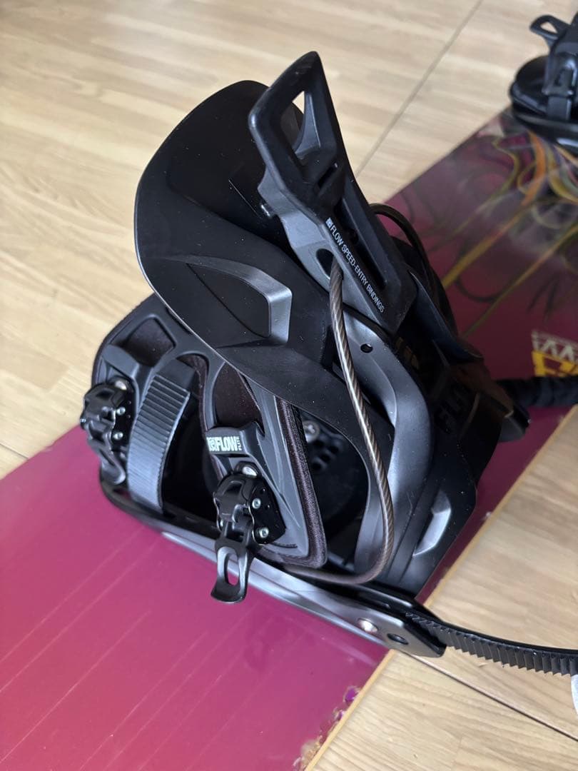 バートン Burton A3 Face スノーボードバインディング付セット