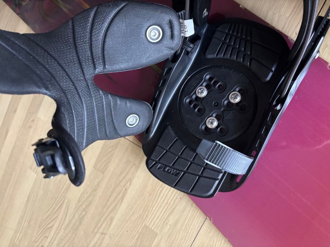 バートン Burton A3 Face スノーボードバインディング付セット