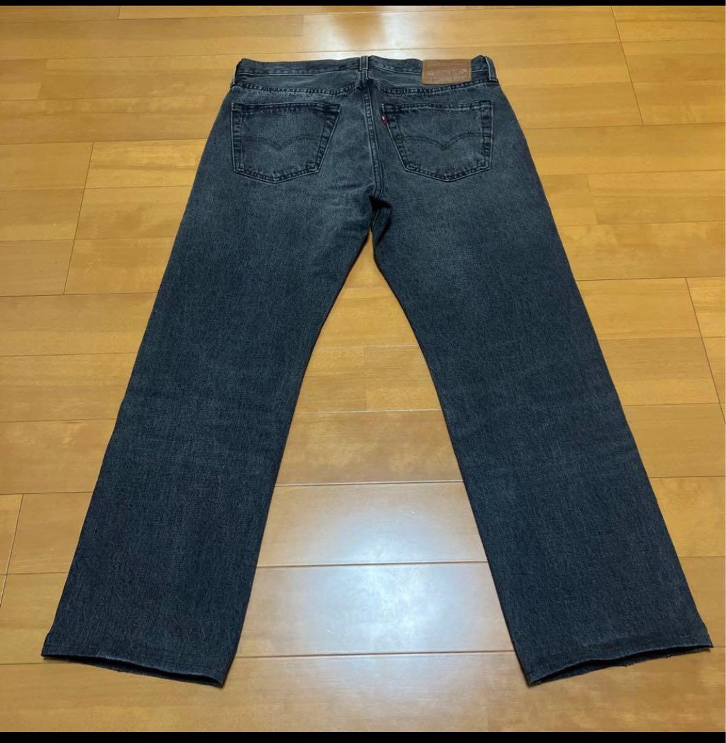 Levis デニム セットアップ 501 ブラック セルビッジ BIGＥ