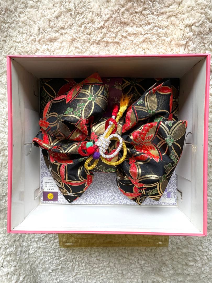 【新品正絹】七五三　晴れ着の丸昌 7歳正絹着物フルセット