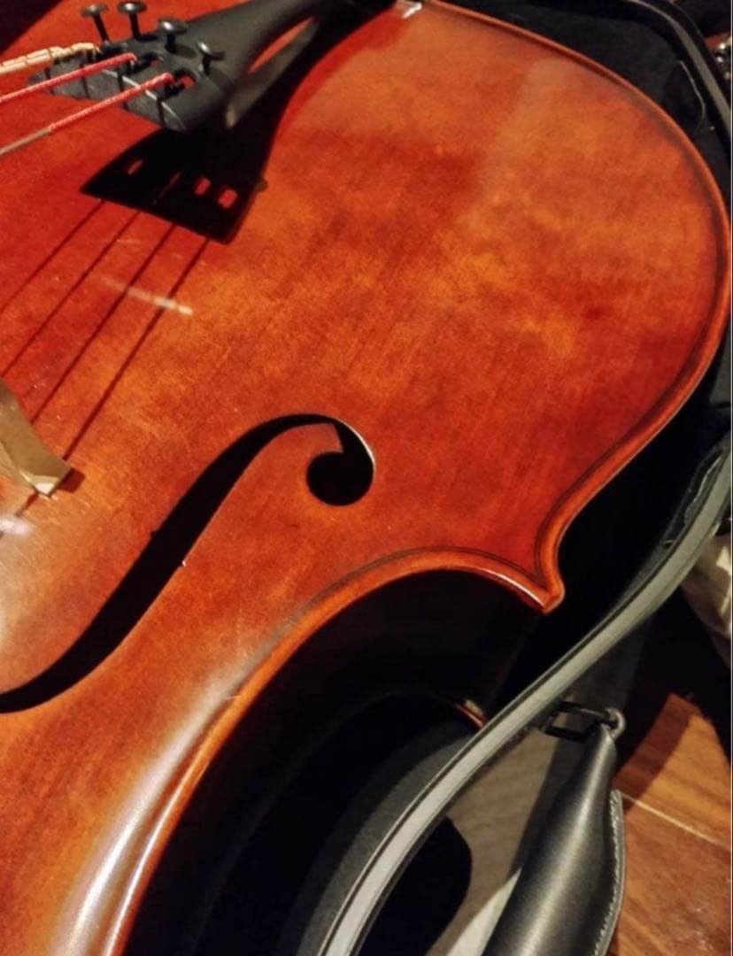 チェロ SUZUKI No.72 4/4 94年製 弓 カーボンケース付 スズキ