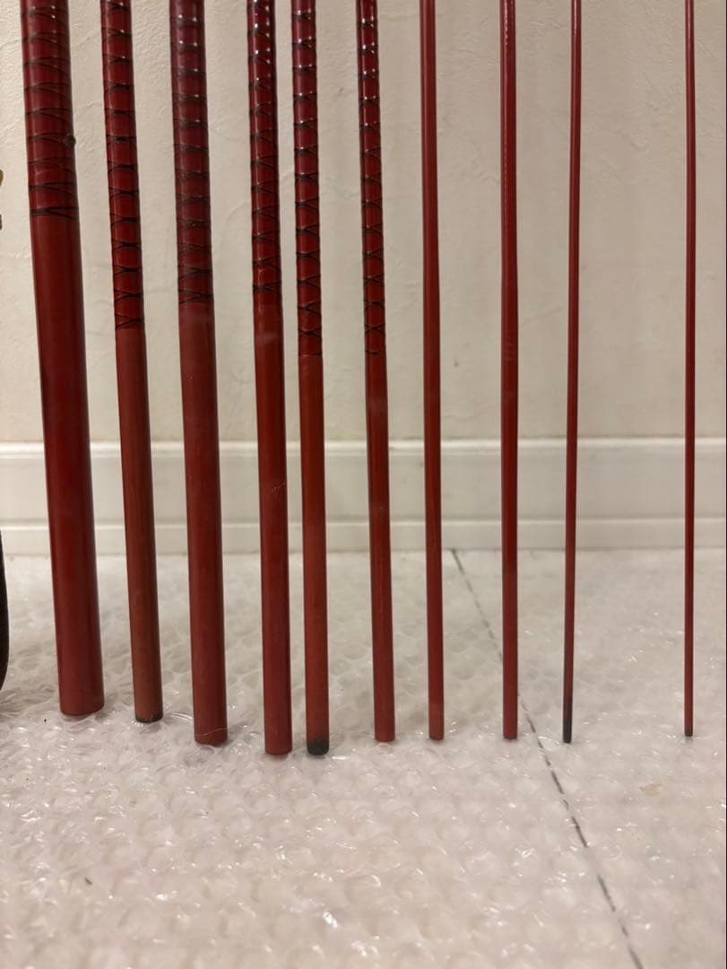 シマノ　朱紋峰　ヘラ　ヘラ竿 まとめ 二十四尺 十六尺 など パーツ取り