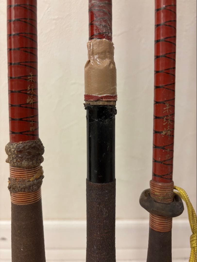 シマノ　朱紋峰　ヘラ　ヘラ竿 まとめ 二十四尺 十六尺 など パーツ取り