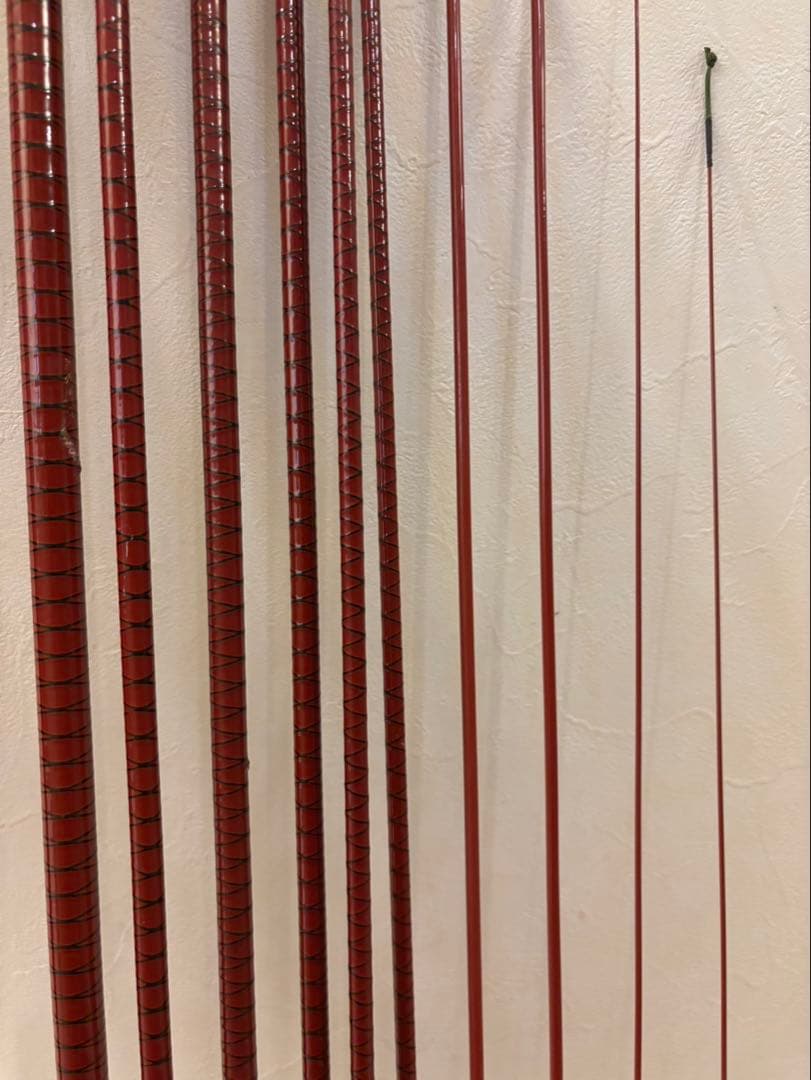 シマノ　朱紋峰　ヘラ　ヘラ竿 まとめ 二十四尺 十六尺 など パーツ取り