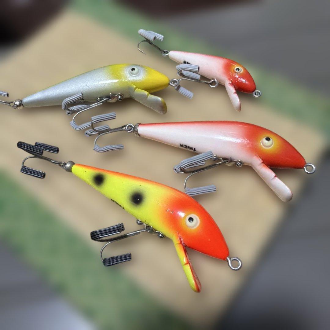 オールド　ヘドン　タイガー　変わり目　的目　レア！　セット！