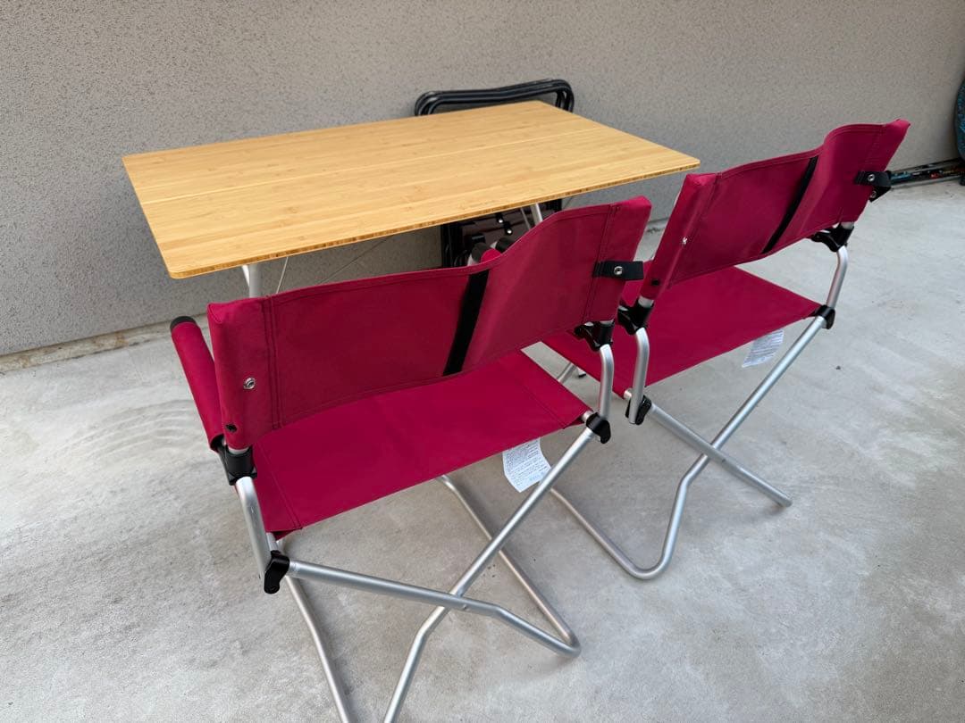 スノーピーク　FDチェアワイド RD 2脚セット