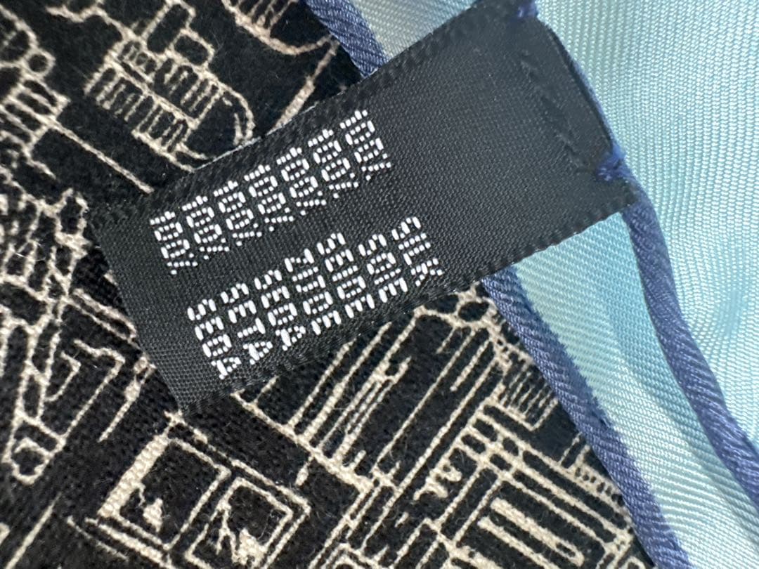 【美品】トゥモローランド　イタリア製 スカーフ　ボタニカル　シルク