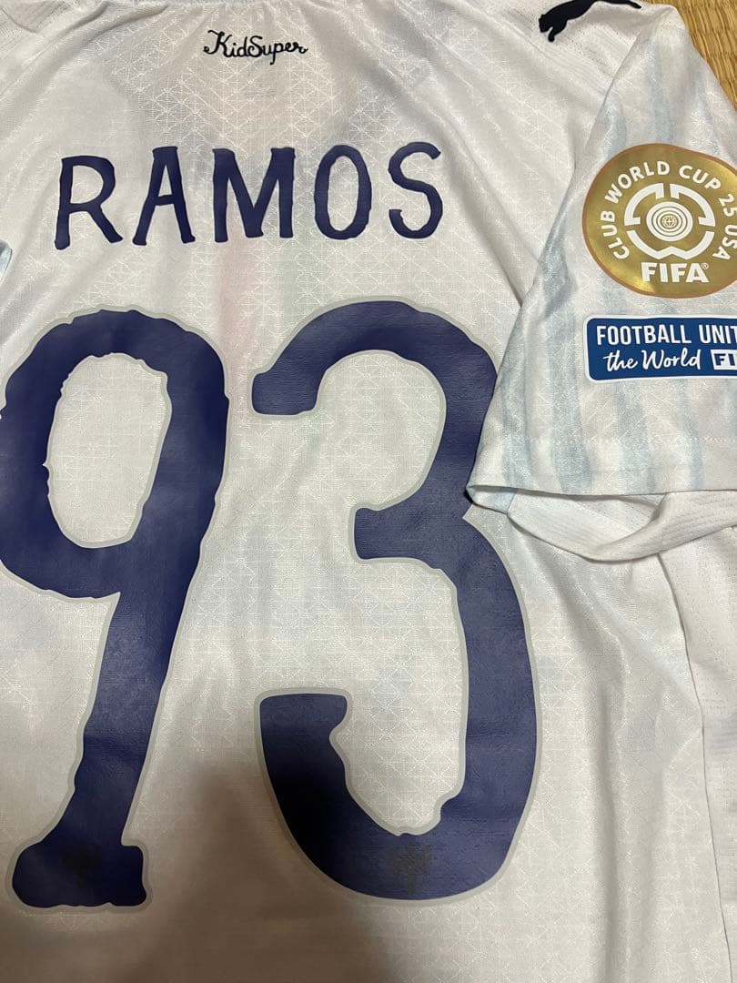 CFモンテレイ　スペイン代表セルヒオラモス選手ユニフォーム　クラブW杯仕様