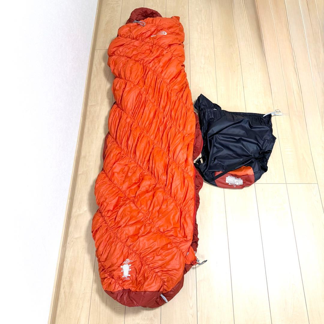 【美品✨】モンベル mont-bell バロウバッグ #1 L/ZIP 左ジップ