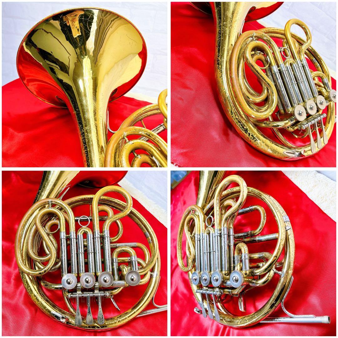 YAMAHA YHR 664 フルダブルホルン B♭管 、F管 マウスピース付き