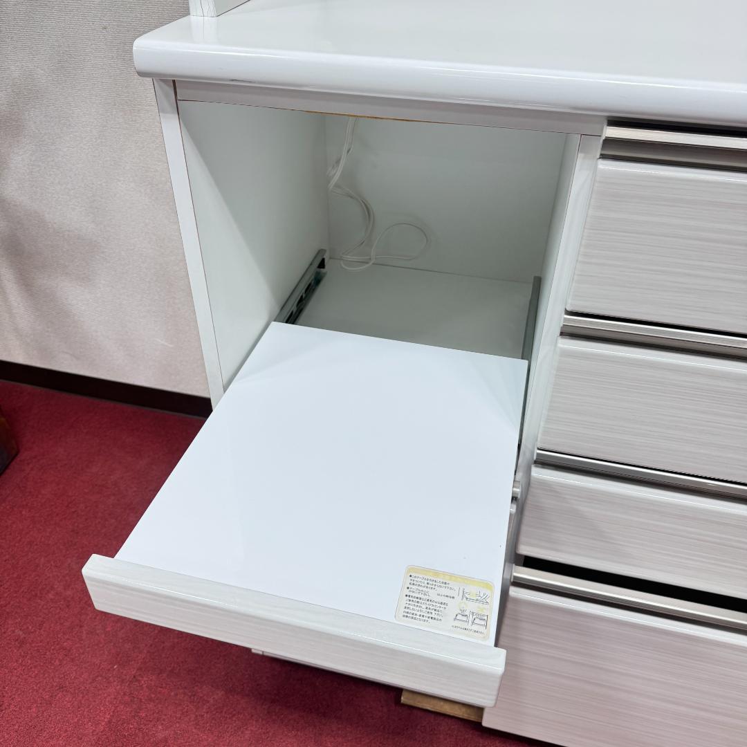 東京23区送料無料 ニトリキッチンボード 白色 幅100㎝