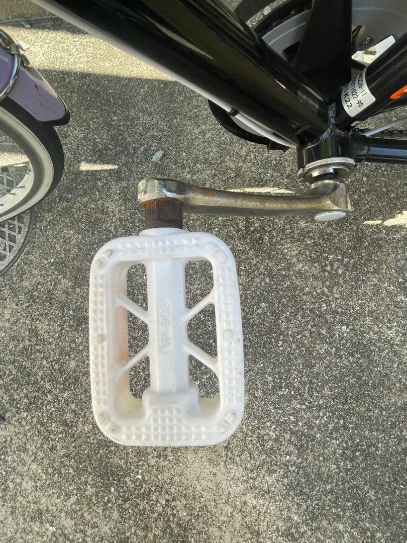 女の子　Margi 子供用自転車　22インチ　ラメパープル