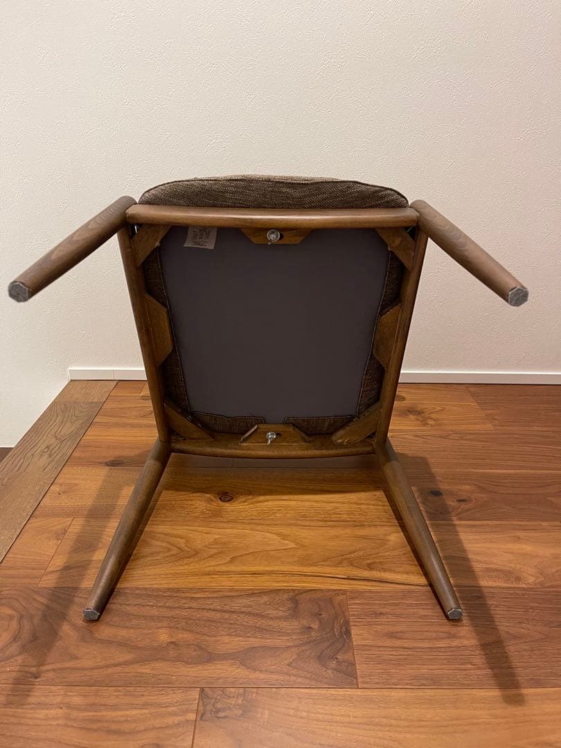 【ニトリ】Nコレクション　Nシールド　ダイニングチェア 北欧スタイル ブラウン