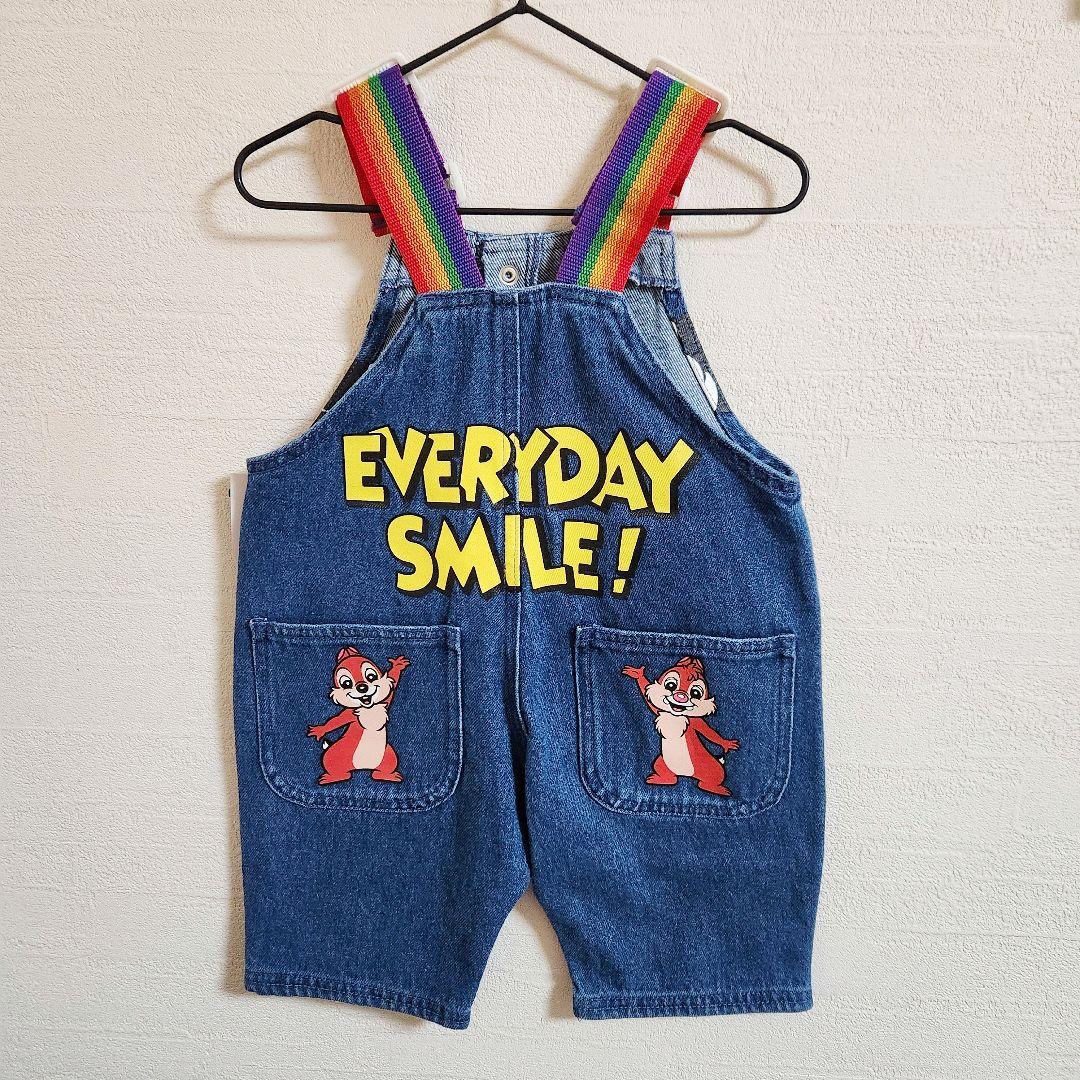 【新品未使用品】ブリーズ×ディズニー サロペット80cm オーバーオール