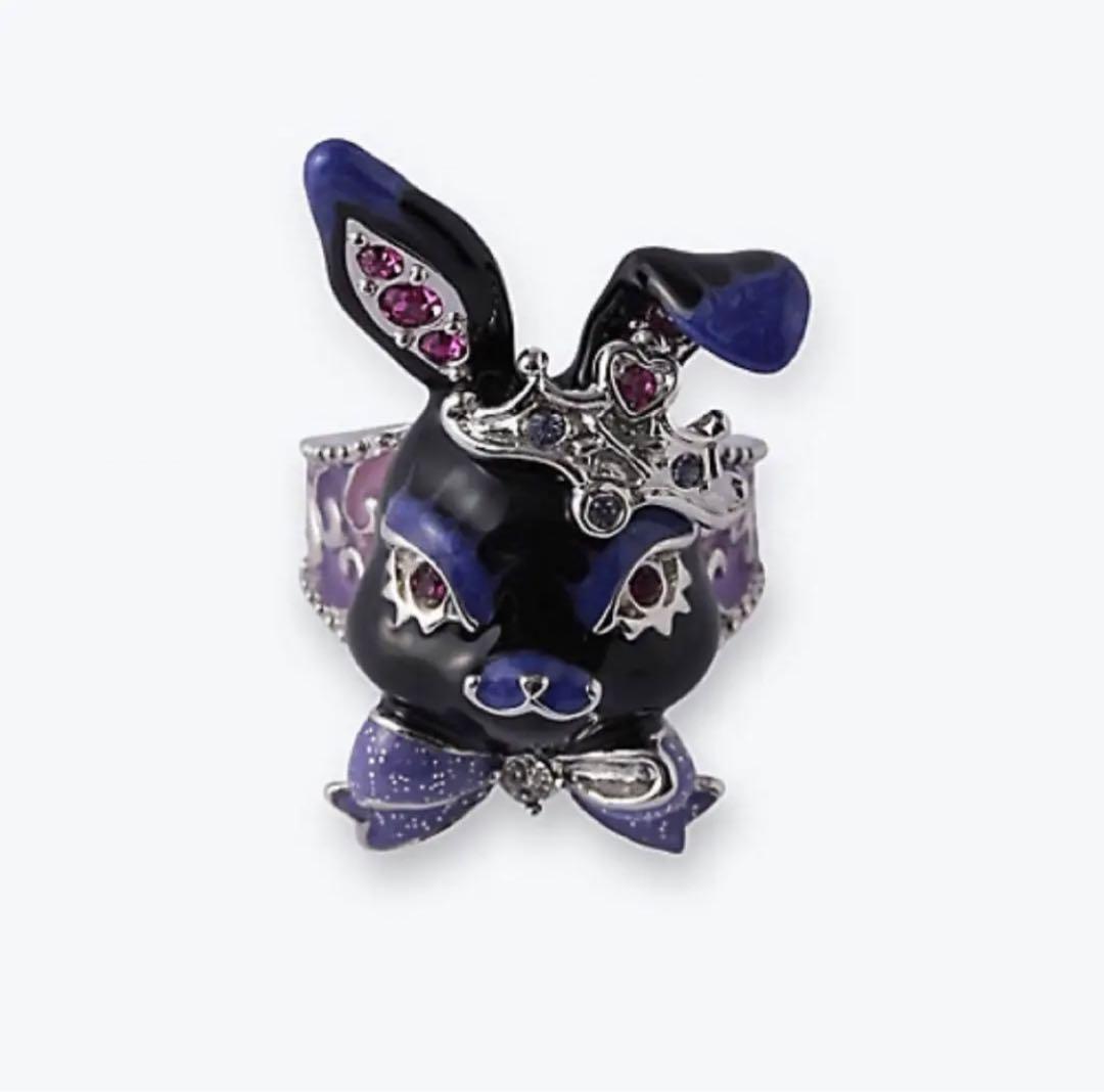 未使用♡ ANNA SUI アナスイ うさぎモチーフリング 干支 ビジュー