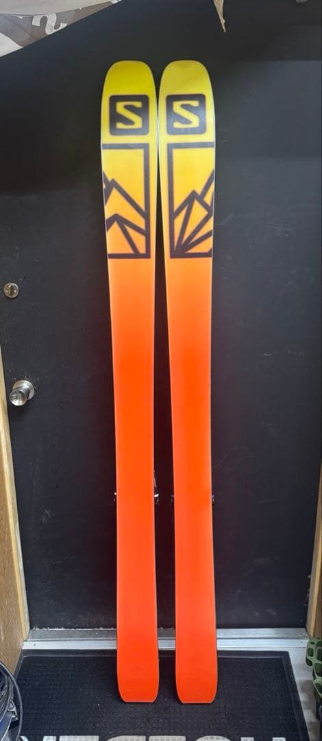 Salomon QST106 181cmスキー板　フリーライド　ビンディング付き