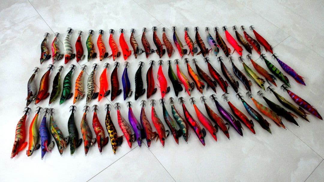 【値引き交渉大歓迎】アオリイカ釣り用のエギ 3セット