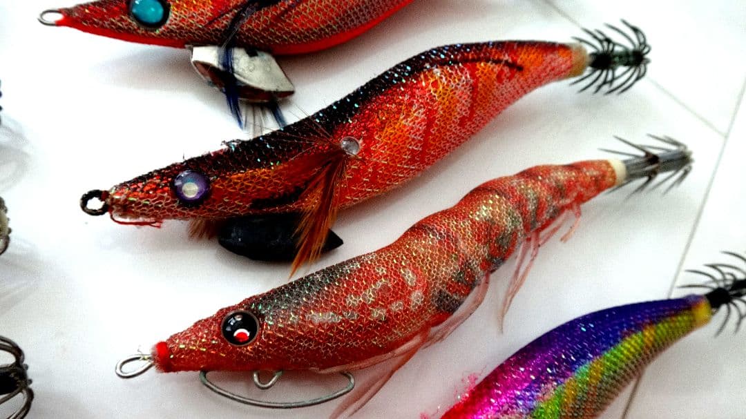 【値引き交渉大歓迎】アオリイカ釣り用のエギ 3セット