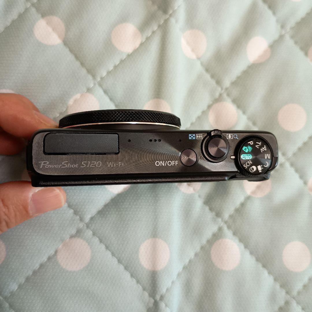 中古】PowerShot S120。レザーのケースとストラップ付 - メルカリ