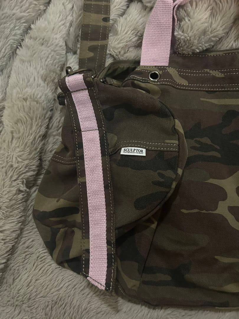 SCULPTOR バッグTeddy Duffle Bag Camo - www.boober.in