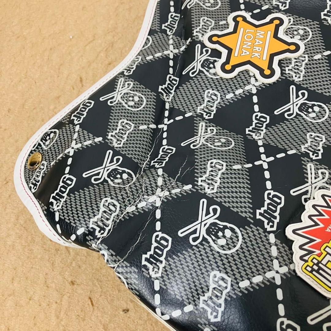 希少 MARK&LONA キャディバッグ Skull&Kilt 7分割 スカル柄 - メルカリ