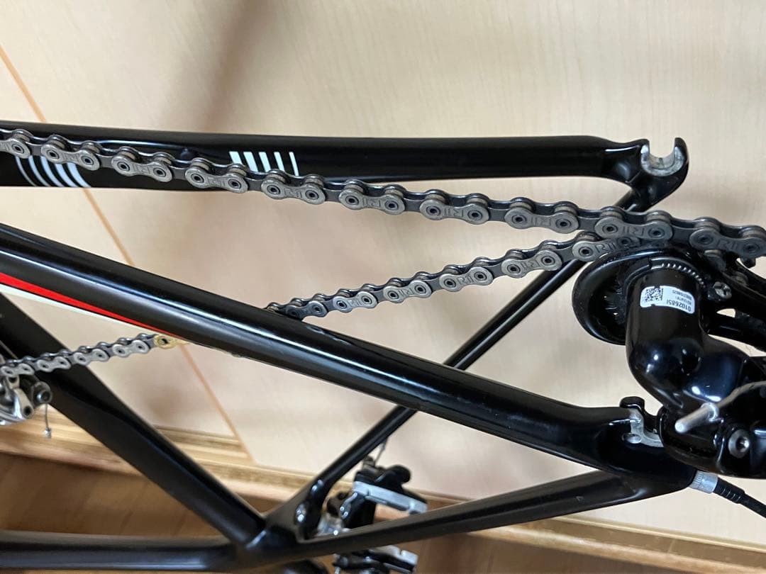 GIANT TCR ADVANCED カンパ アテナ組み　重量 6.8kg