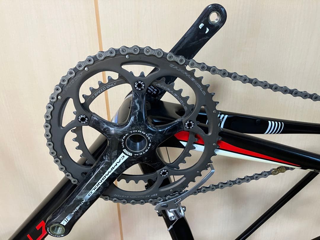 GIANT TCR ADVANCED カンパ アテナ組み　重量 6.8kg