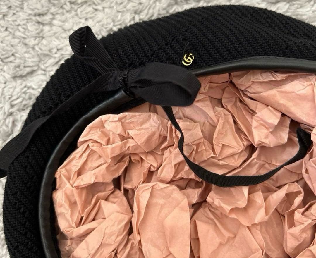 Gucci GGクロシェ ベレーハット