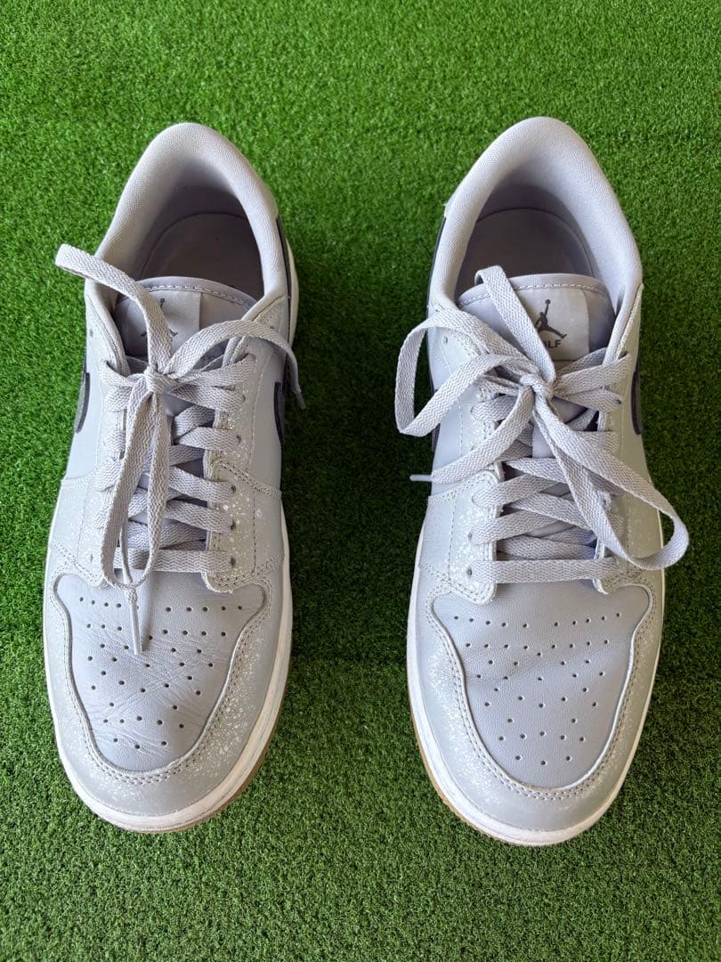 NIKE エアジョーダン１LOW G □ “Wolf Grey Gum”