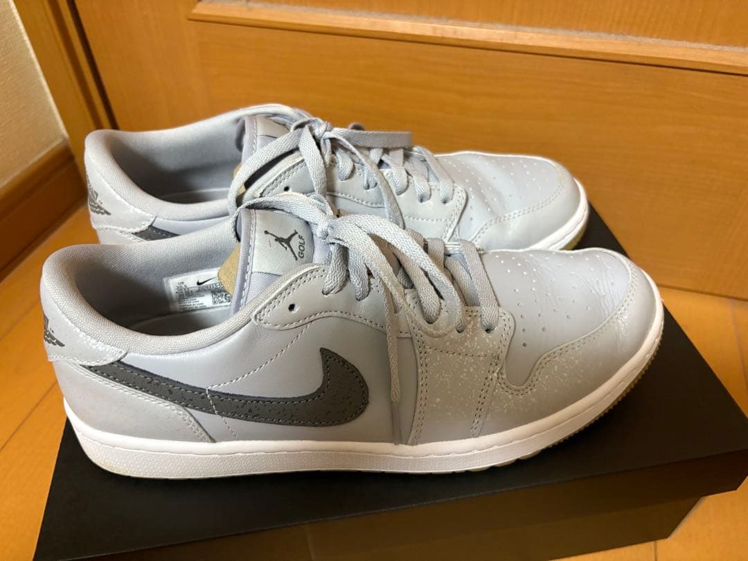 NIKE エアジョーダン１LOW G □ “Wolf Grey Gum”