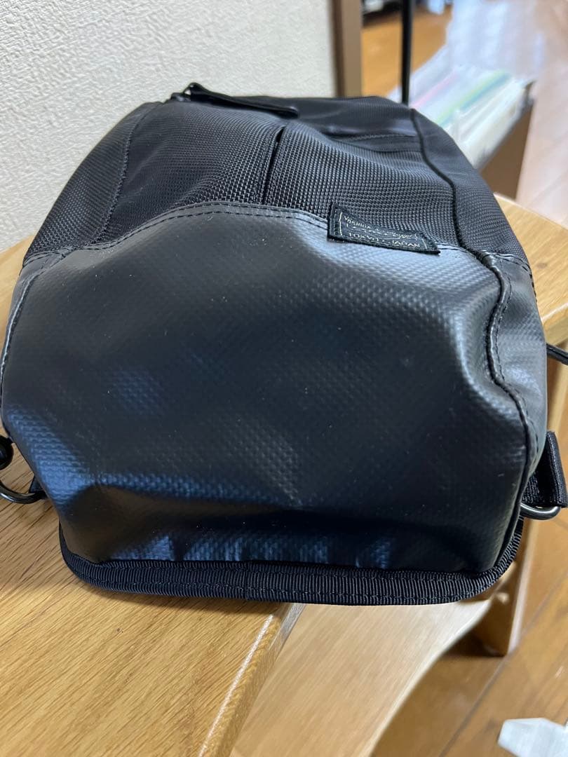 [美品]PORTER ワンショルダースリングバッグボディバックヒート