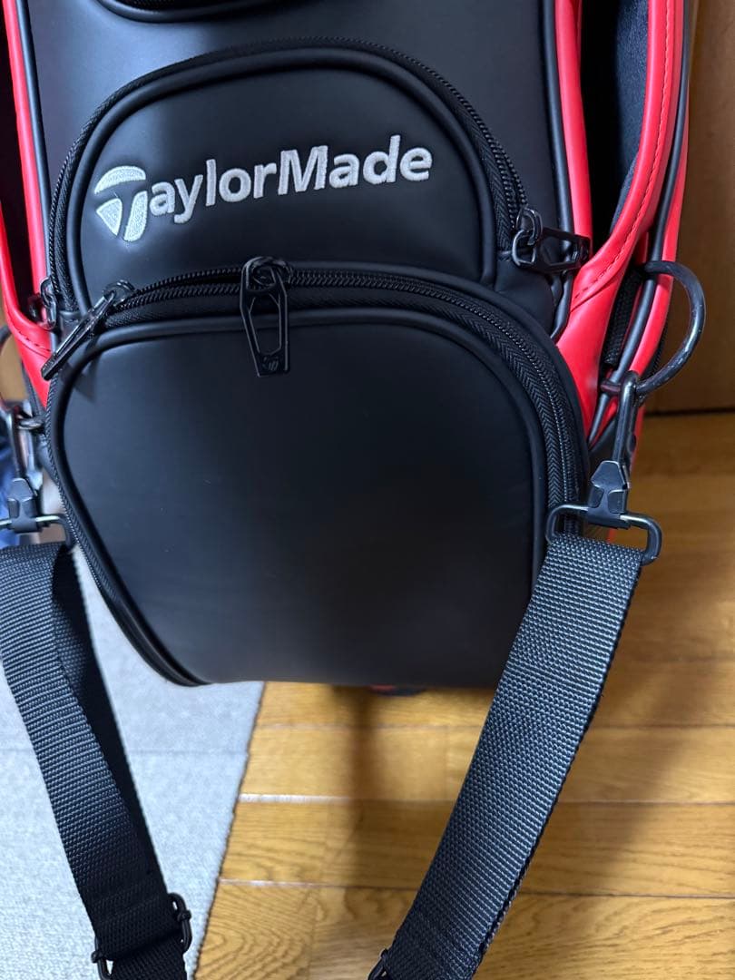 テーラーメイド　ステルス3点式ベルト　キャディバッグ　レインカバー付き