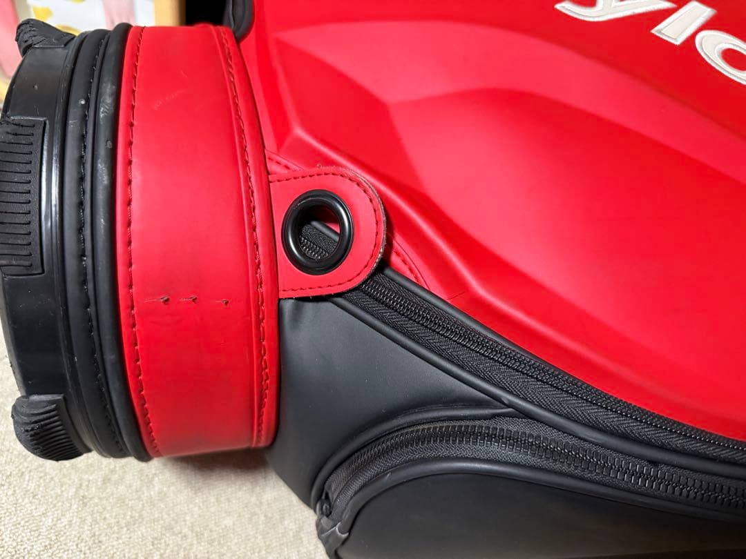 テーラーメイド　ステルス3点式ベルト　キャディバッグ　レインカバー付き