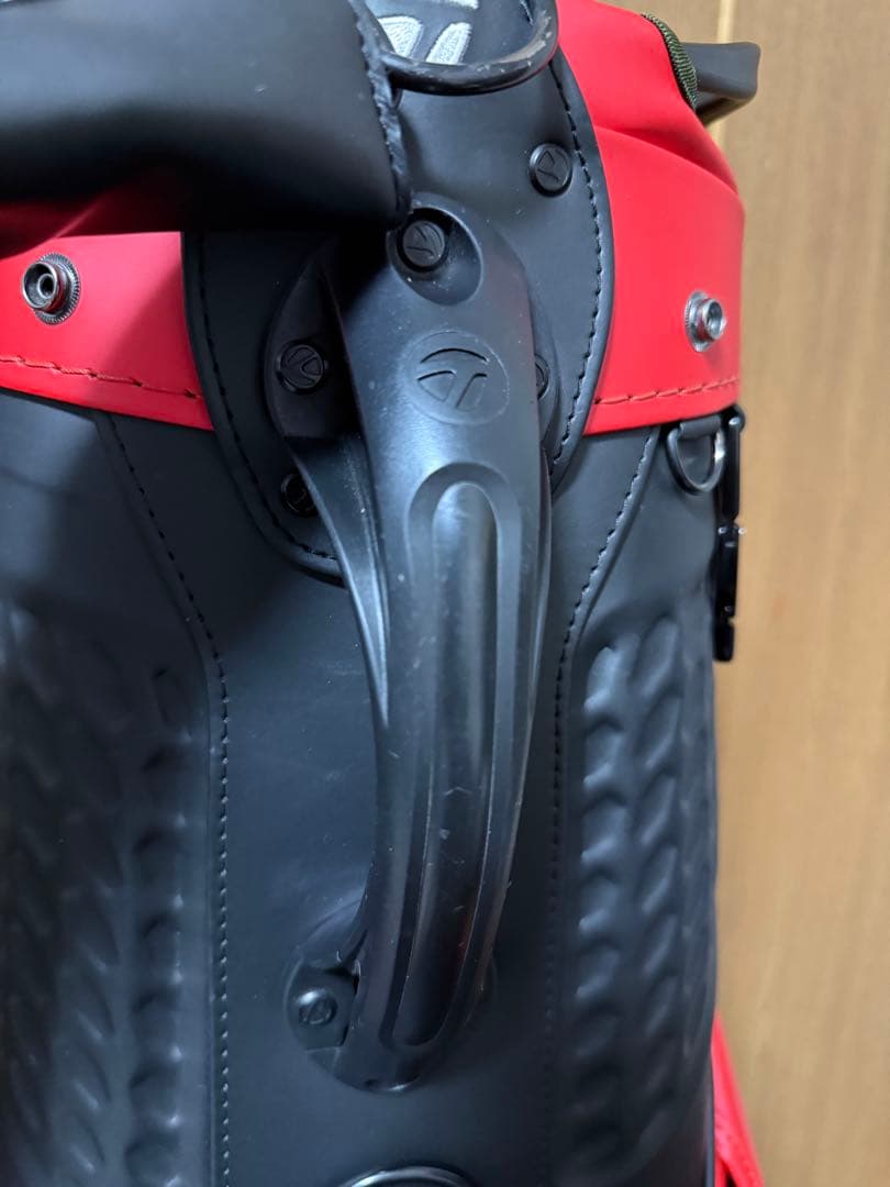 テーラーメイド　ステルス3点式ベルト　キャディバッグ　レインカバー付き