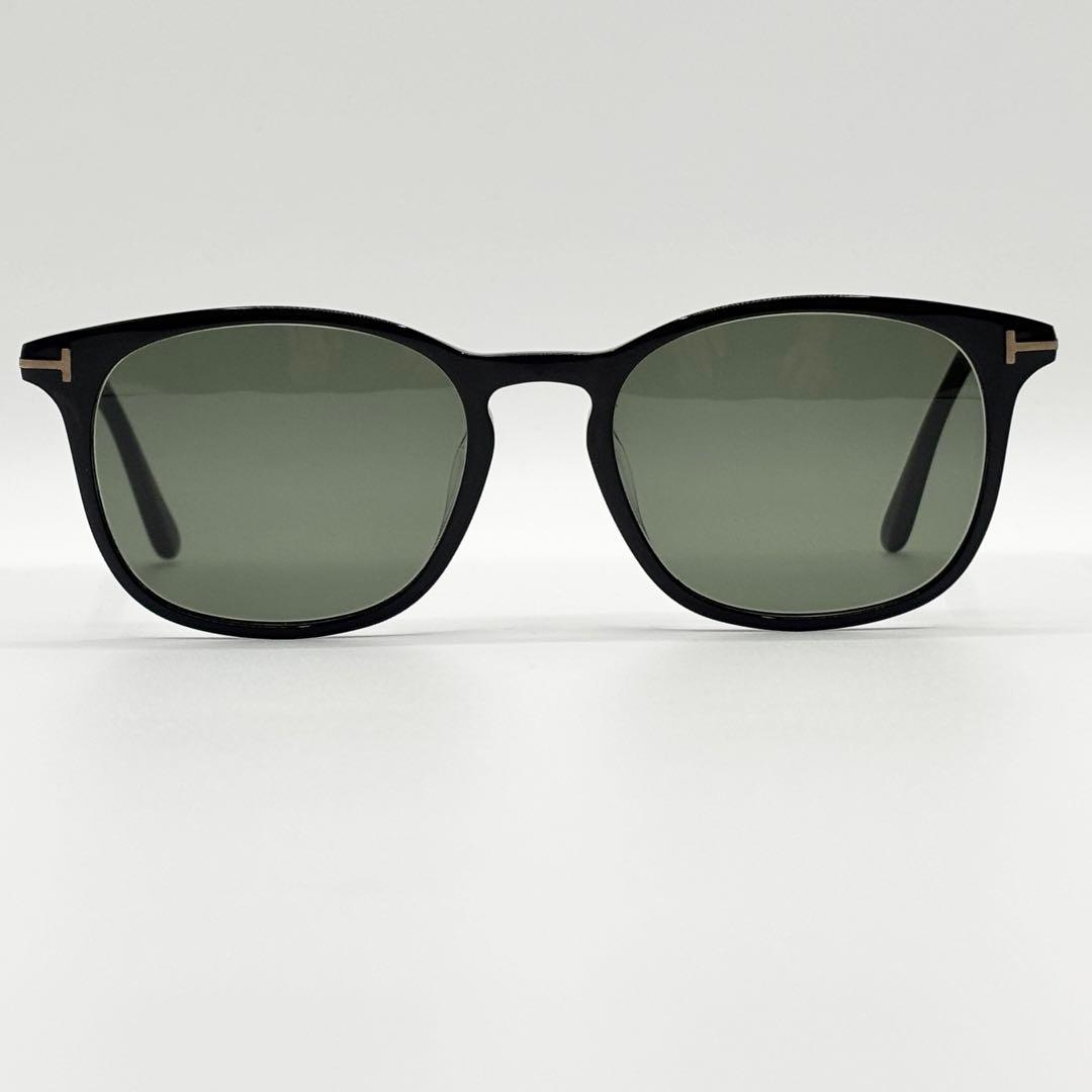 美品✨️トムフォード サングラス TF5505-F グレーグリーン ブラック 黒