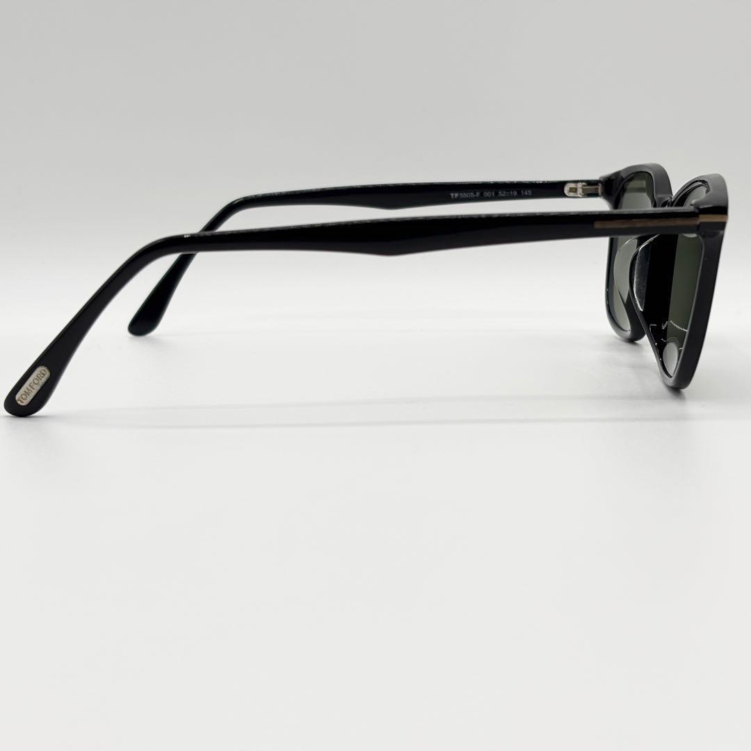 美品✨️トムフォード サングラス TF5505-F グレーグリーン ブラック 黒