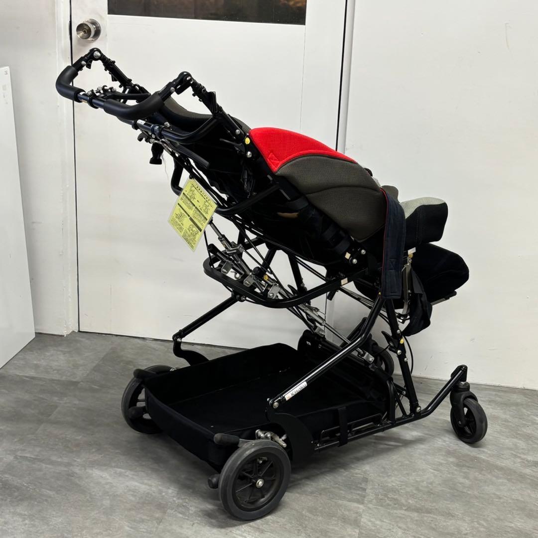 ◇きさく工房 ティルト式 バギー 車椅子 子供用 障害児用 リクライニング 札幌