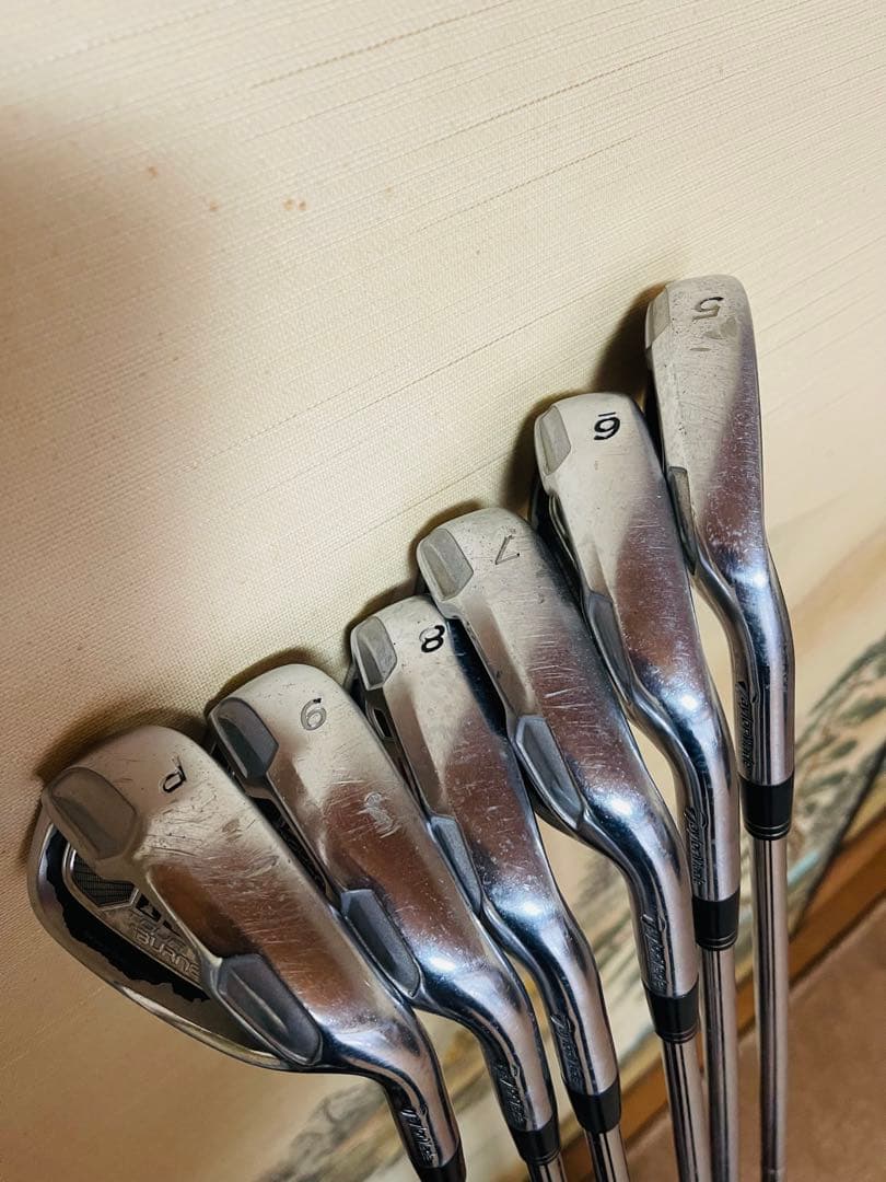 【名器】テーラーメイド　ツアーバーナーアイアンS 6本